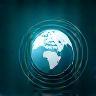 Globo com ondas sonoras